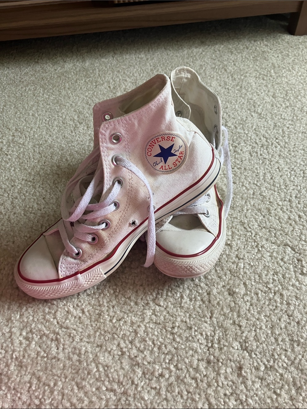 Converse Women's White High-Top Sneakers